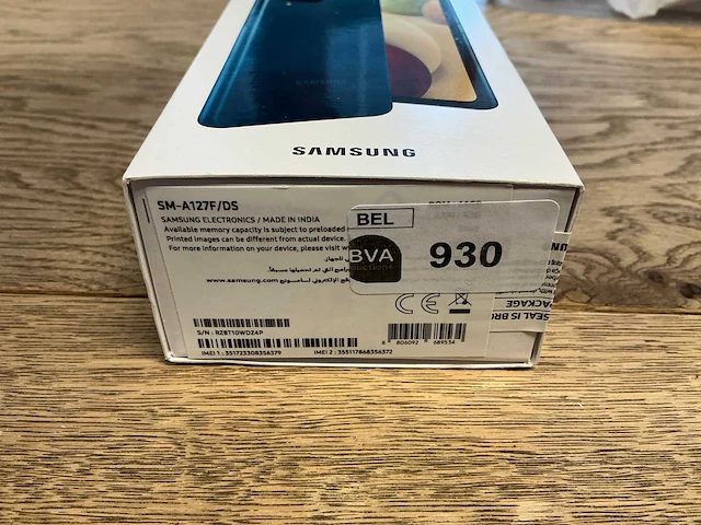 Samsung galaxy a12 64gb blauw - afbeelding 9 van  9