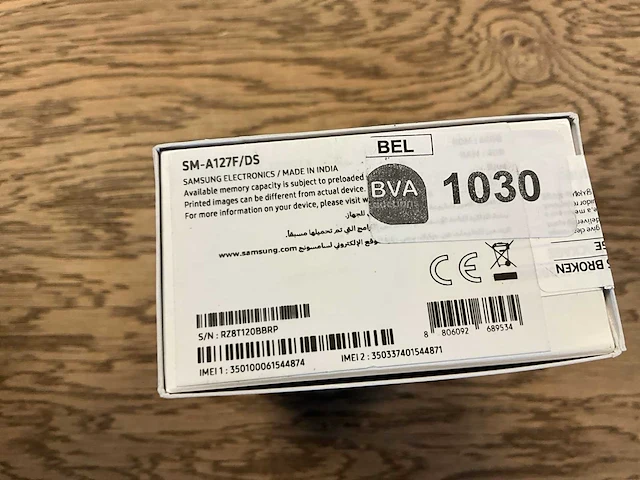 Samsung galaxy a12 64gb blauw - afbeelding 3 van  3