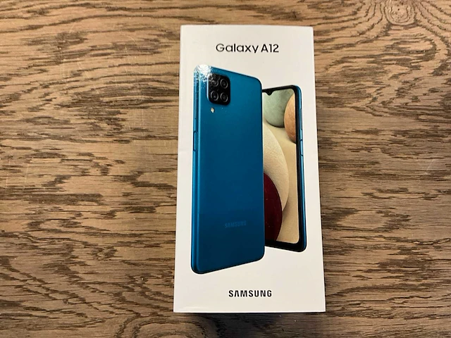 Samsung galaxy a12 64gb blauw - afbeelding 2 van  3