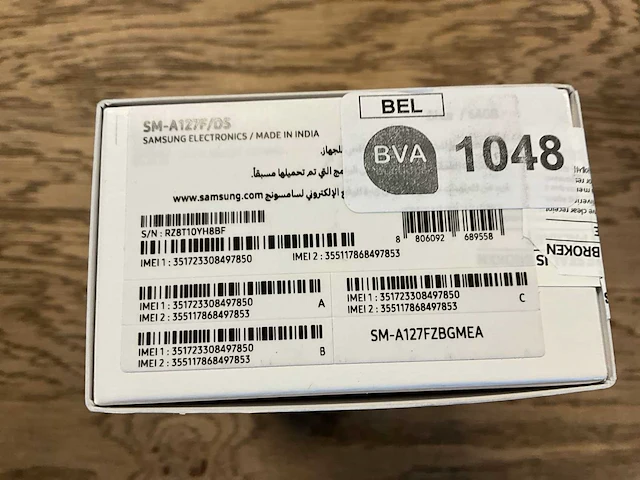 Samsung galaxy a12 64gb blauw - afbeelding 3 van  3