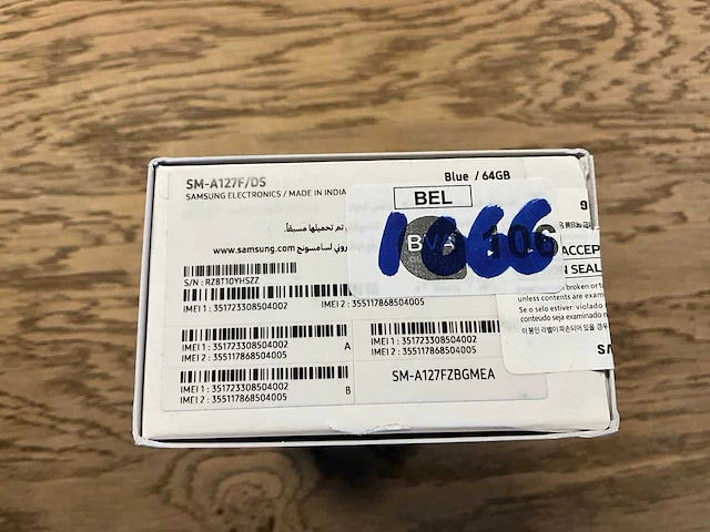 Samsung galaxy a12 64gb blauw - afbeelding 3 van  3