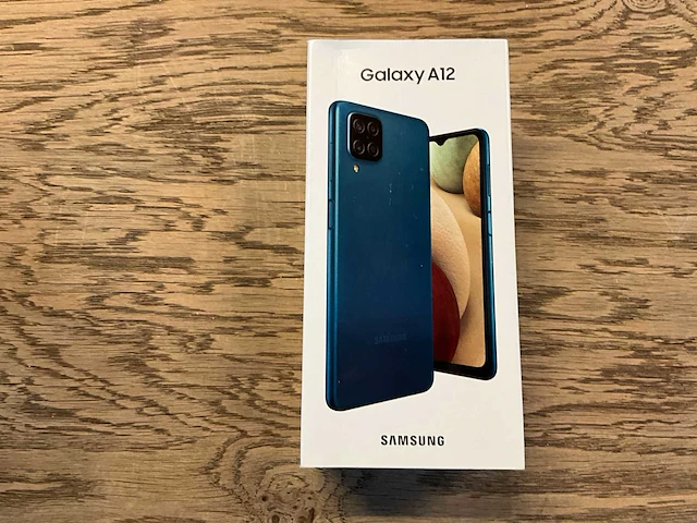 Samsung galaxy a12 64gb blauw - afbeelding 2 van  3