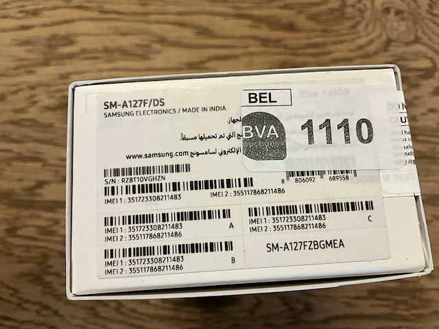 Samsung galaxy a12 64gb blauw - afbeelding 3 van  3