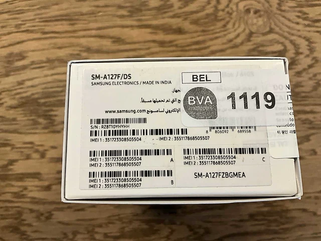 Samsung galaxy a12 64gb blauw - afbeelding 3 van  3