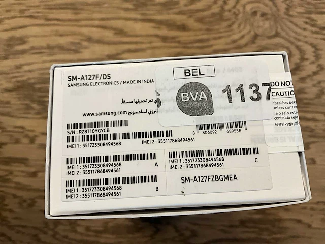 Samsung galaxy a12 64gb blauw - afbeelding 3 van  3
