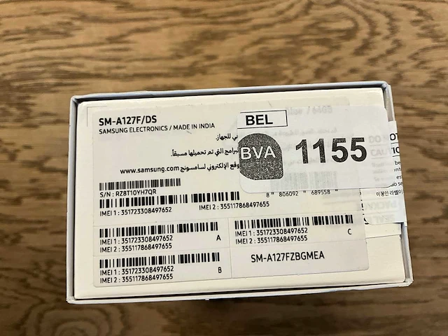 Samsung galaxy a12 64gb blauw - afbeelding 3 van  3