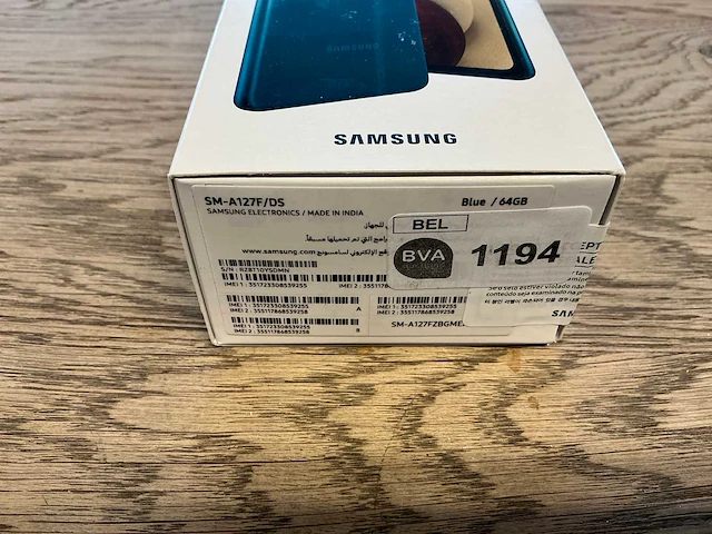 Samsung galaxy a12 64gb blauw - afbeelding 3 van  3