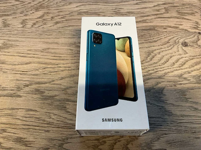 Samsung galaxy a12 64gb blauw - afbeelding 2 van  3
