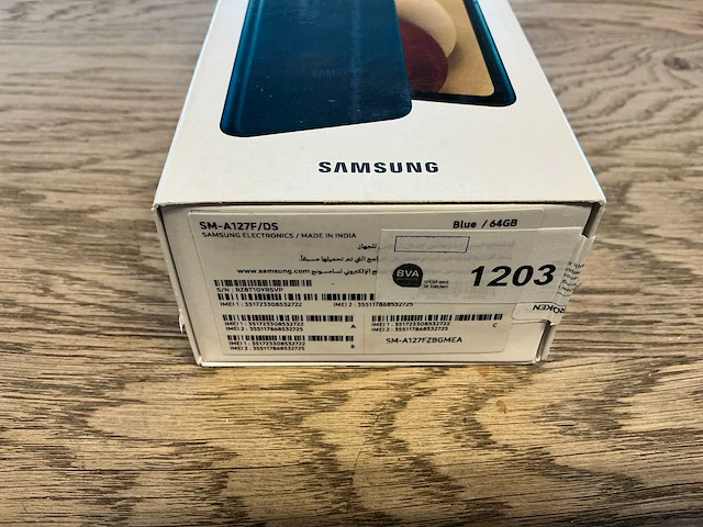 Samsung galaxy a12 64gb blauw - afbeelding 3 van  3