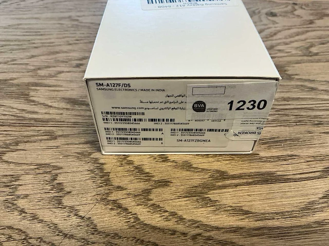 Samsung galaxy a12 64gb blauw - afbeelding 2 van  3