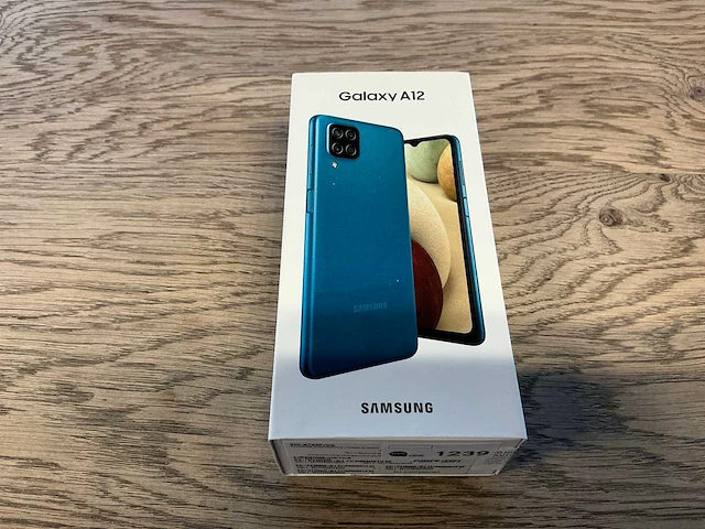 Samsung galaxy a12 64gb blauw - afbeelding 2 van  3