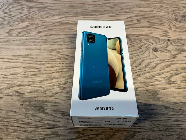 Samsung galaxy a12 64gb blauw - afbeelding 2 van  3