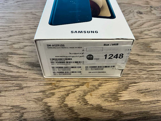 Samsung galaxy a12 64gb blauw - afbeelding 3 van  3