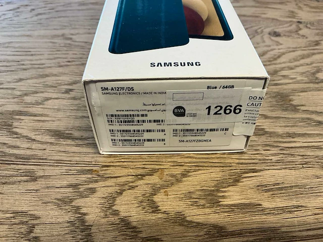 Samsung galaxy a12 64gb blauw - afbeelding 3 van  3