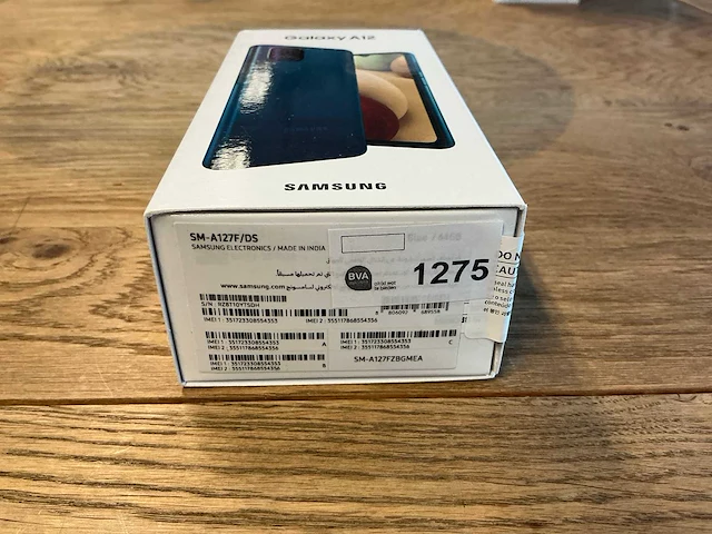Samsung galaxy a12 64gb blauw - afbeelding 3 van  3