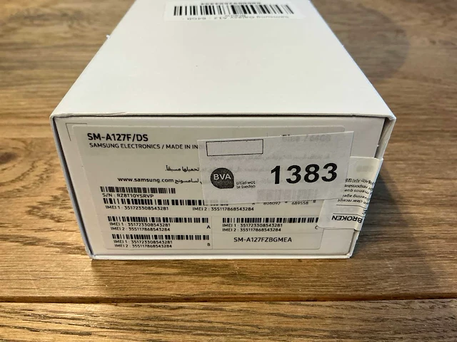 Samsung galaxy a12 64gb blauw - afbeelding 3 van  3