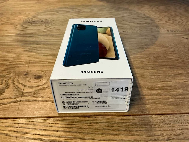 Samsung galaxy a12 64gb blauw - afbeelding 2 van  3