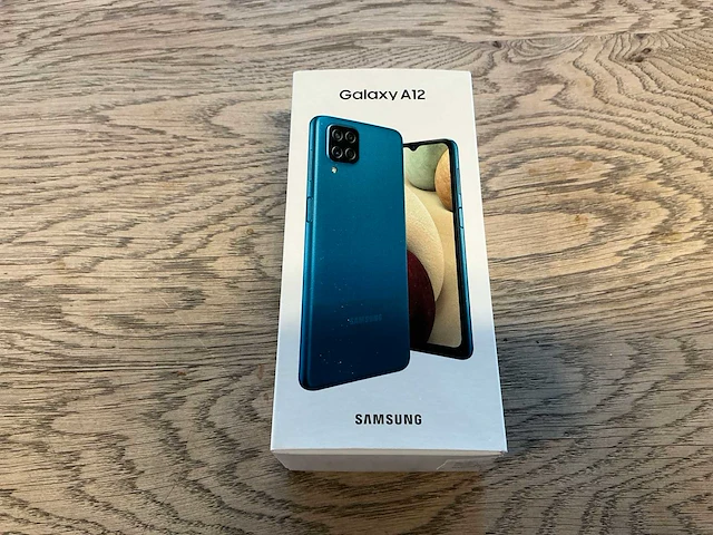 Samsung galaxy a12 64gb blauw - afbeelding 2 van  3