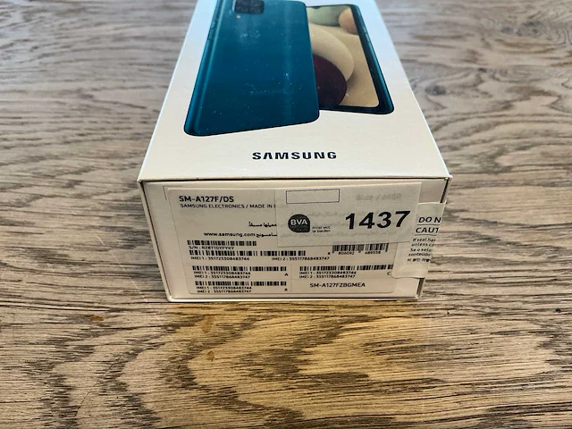 Samsung galaxy a12 64gb blauw - afbeelding 3 van  3