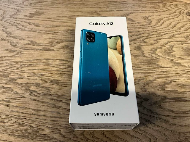 Samsung galaxy a12 64gb blauw - afbeelding 2 van  3