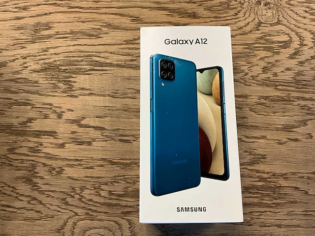 Samsung galaxy a12 64gb blauw - afbeelding 8 van  9