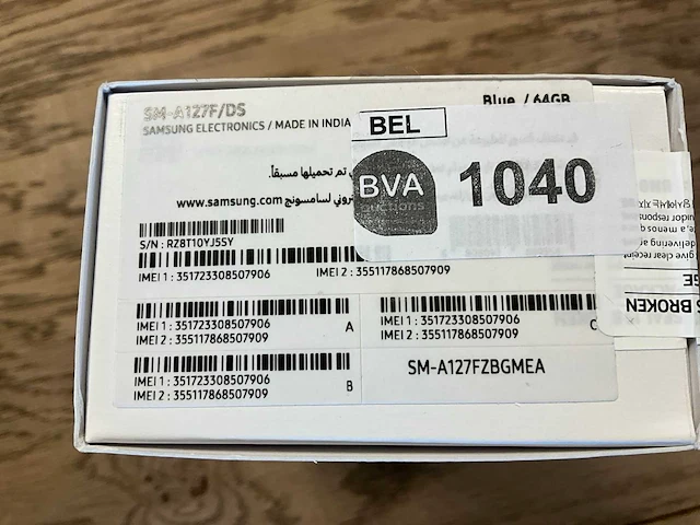 Samsung galaxy a12 64gb blauw - afbeelding 9 van  9