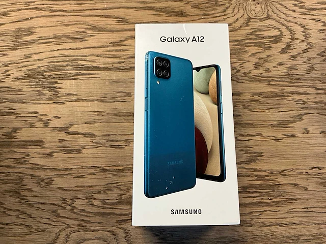 Samsung galaxy a12 64gb blauw - afbeelding 8 van  9