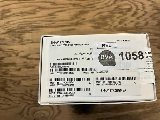 Samsung galaxy a12 64gb blauw - afbeelding 9 van  9