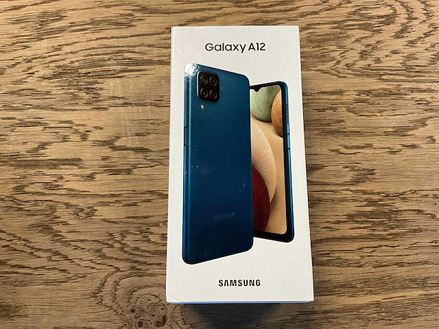 Samsung galaxy a12 64gb blauw - afbeelding 8 van  9