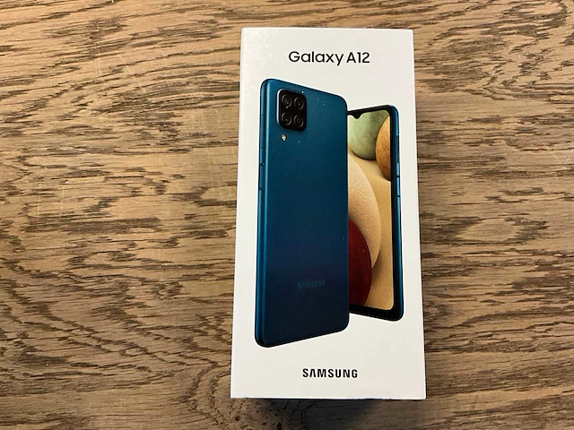 Samsung galaxy a12 64gb blauw - afbeelding 8 van  9
