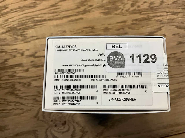 Samsung galaxy a12 64gb blauw - afbeelding 9 van  9
