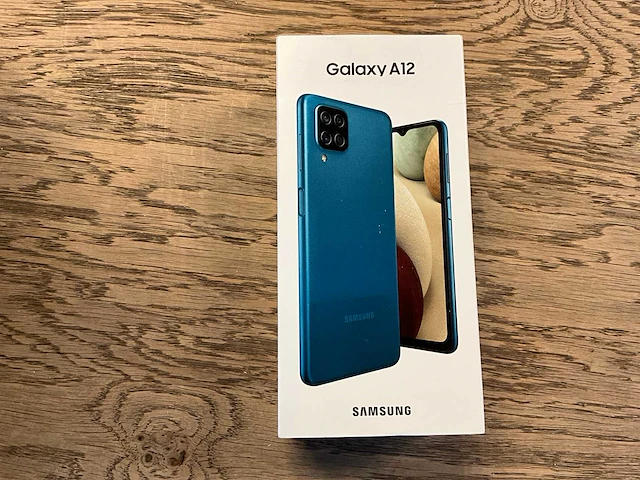 Samsung galaxy a12 64gb blauw - afbeelding 8 van  9