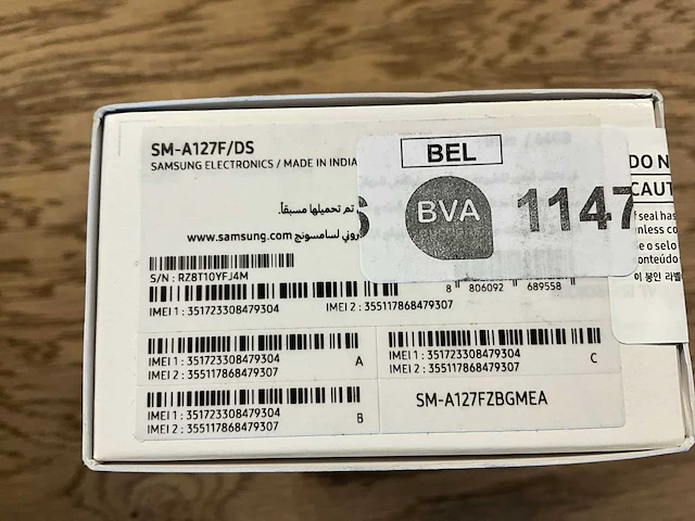 Samsung galaxy a12 64gb blauw - afbeelding 9 van  9