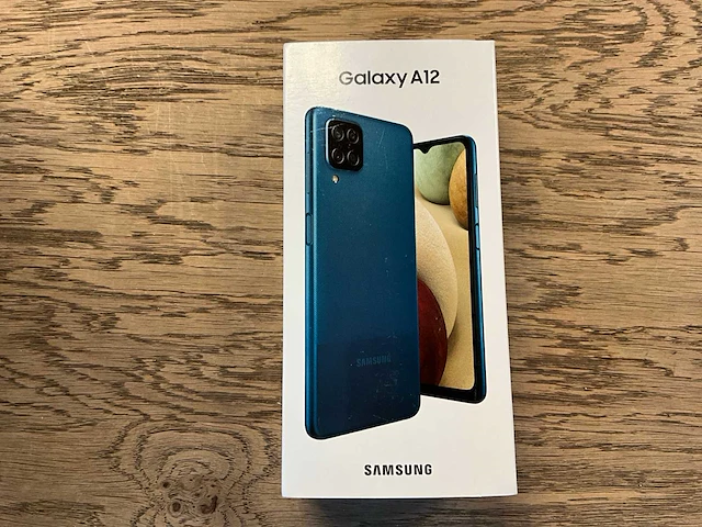 Samsung galaxy a12 64gb blauw - afbeelding 8 van  9