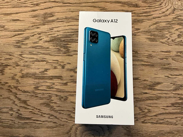 Samsung galaxy a12 64gb blauw - afbeelding 8 van  9