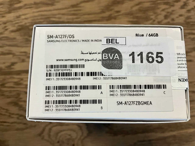 Samsung galaxy a12 64gb blauw - afbeelding 9 van  9