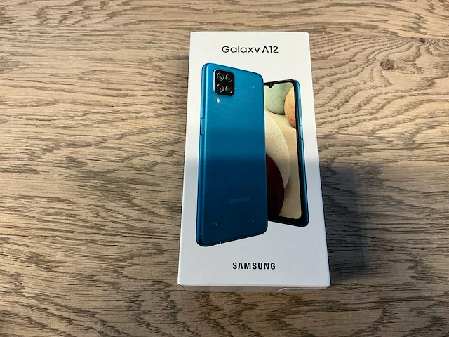 Samsung galaxy a12 64gb blauw - afbeelding 8 van  9