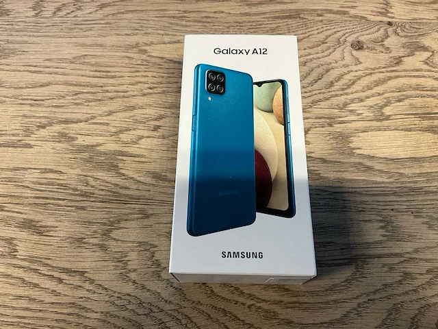 Samsung galaxy a12 64gb blauw - afbeelding 8 van  9