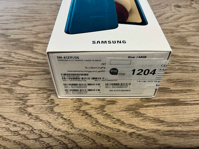 Samsung galaxy a12 64gb blauw - afbeelding 9 van  9