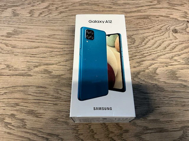 Samsung galaxy a12 64gb blauw - afbeelding 8 van  9