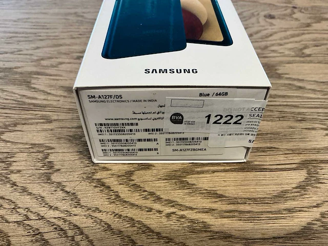 Samsung galaxy a12 64gb blauw - afbeelding 9 van  9