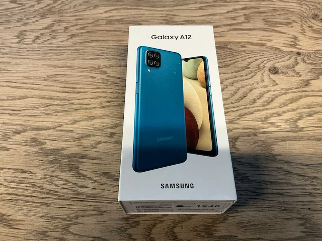 Samsung galaxy a12 64gb blauw - afbeelding 8 van  9