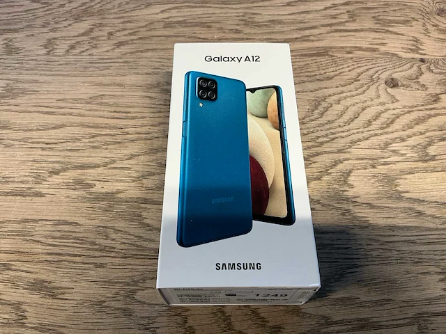 Samsung galaxy a12 64gb blauw - afbeelding 8 van  9