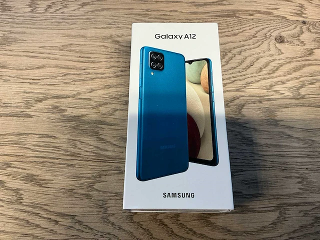Samsung galaxy a12 64gb blauw - afbeelding 8 van  9