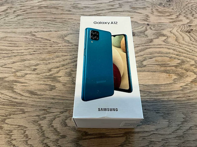 Samsung galaxy a12 64gb blauw - afbeelding 8 van  9