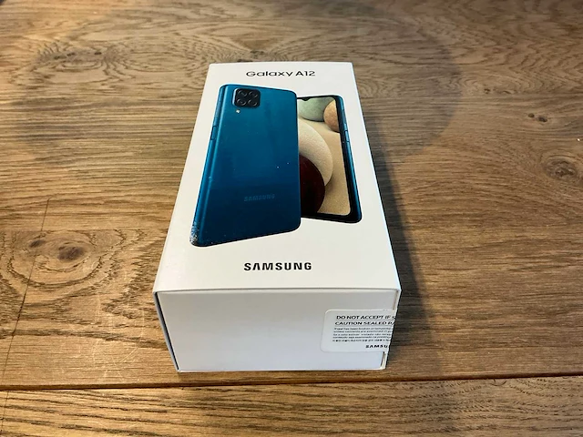 Samsung galaxy a12 64gb blauw - afbeelding 8 van  9