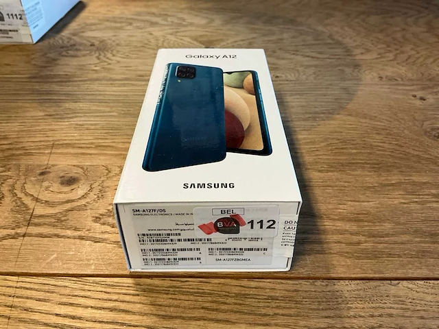 Samsung galaxy a12 64gb blauw - afbeelding 8 van  9