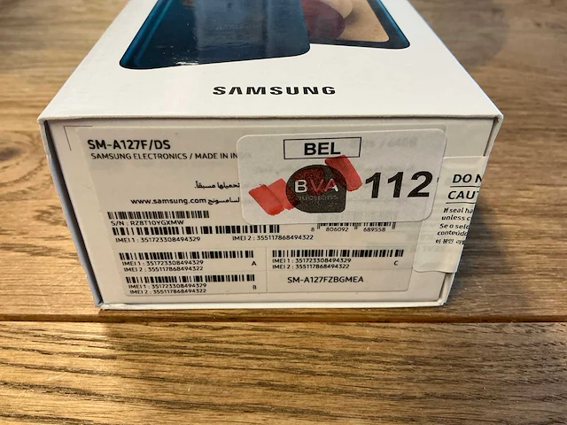 Samsung galaxy a12 64gb blauw - afbeelding 9 van  9