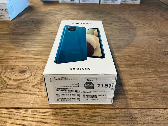 Samsung galaxy a12 64gb blauw - afbeelding 8 van  9