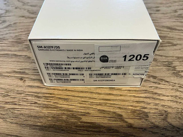 Samsung galaxy a12 64gb blauw - afbeelding 9 van  9